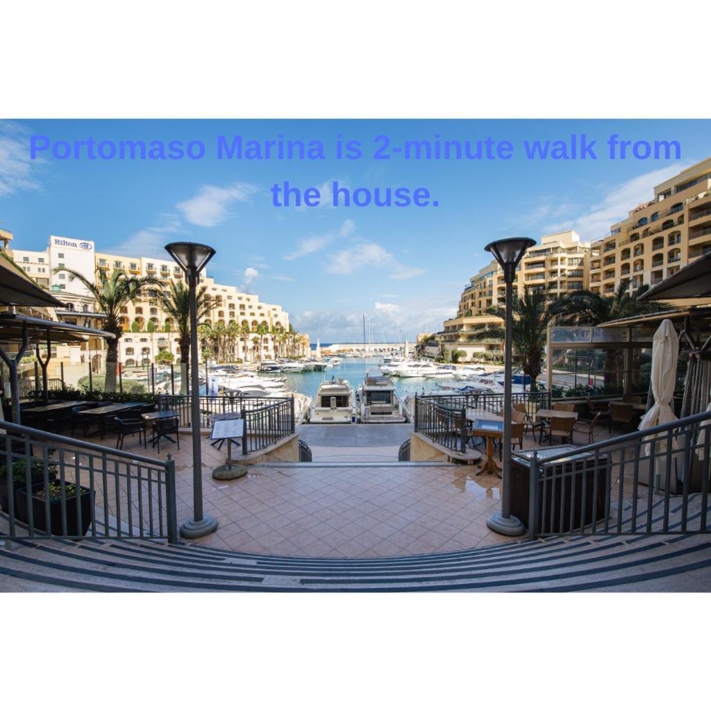 Paceville Sea View Penthouse With Jacuzzi! San Ġiljan Kültér fotó